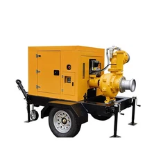 Reboque de bomba motorizada